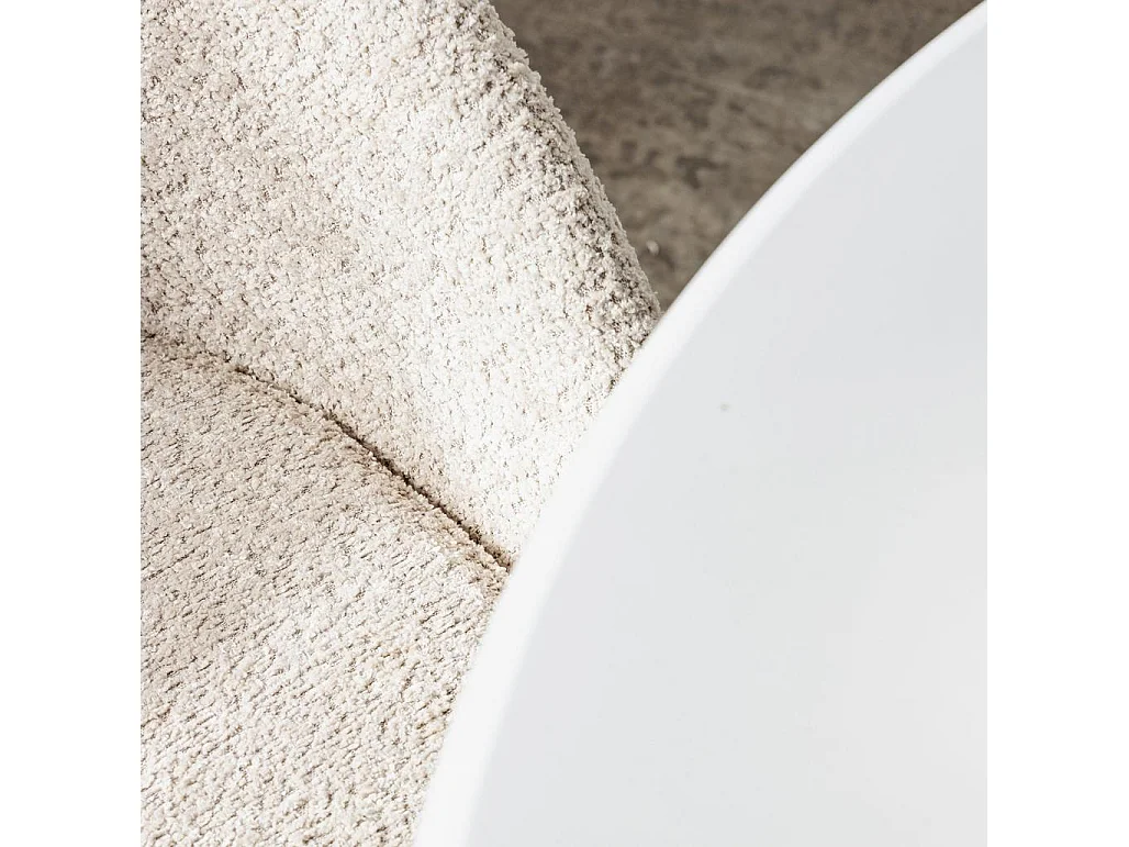 Stoel 83x63x57 cm beige Dean