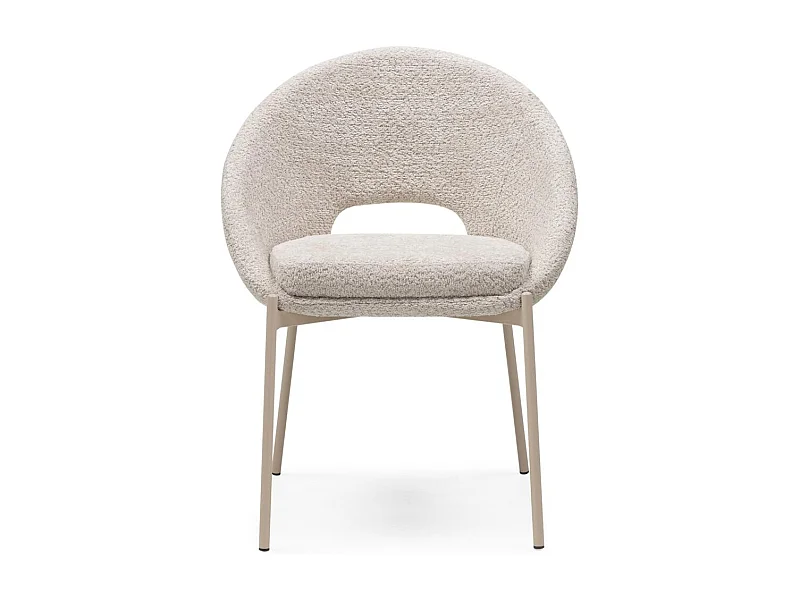 Chaise 83x63x57 cm beige Dean