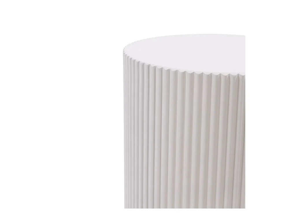 Beistelltisch 30x30x80 cm Grau-Beige RYU