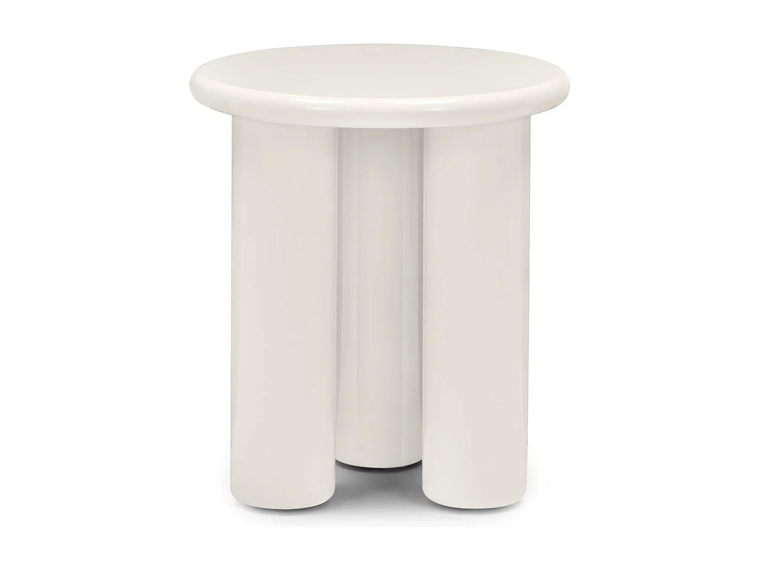 Bijzettafel 40x40x45 cm crème Lola