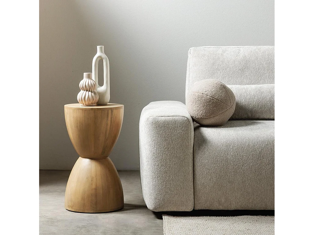 Table d'appoint 35x35x60 cm bois naturel HORSA