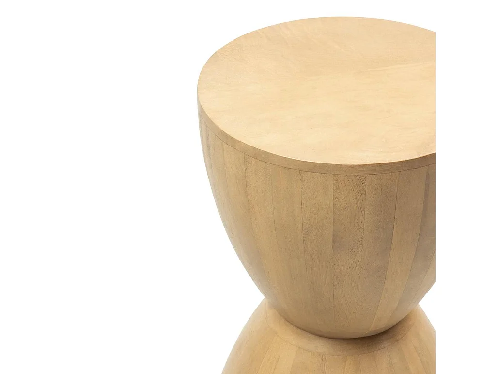 Table d'appoint 35x35x60 cm bois naturel HORSA