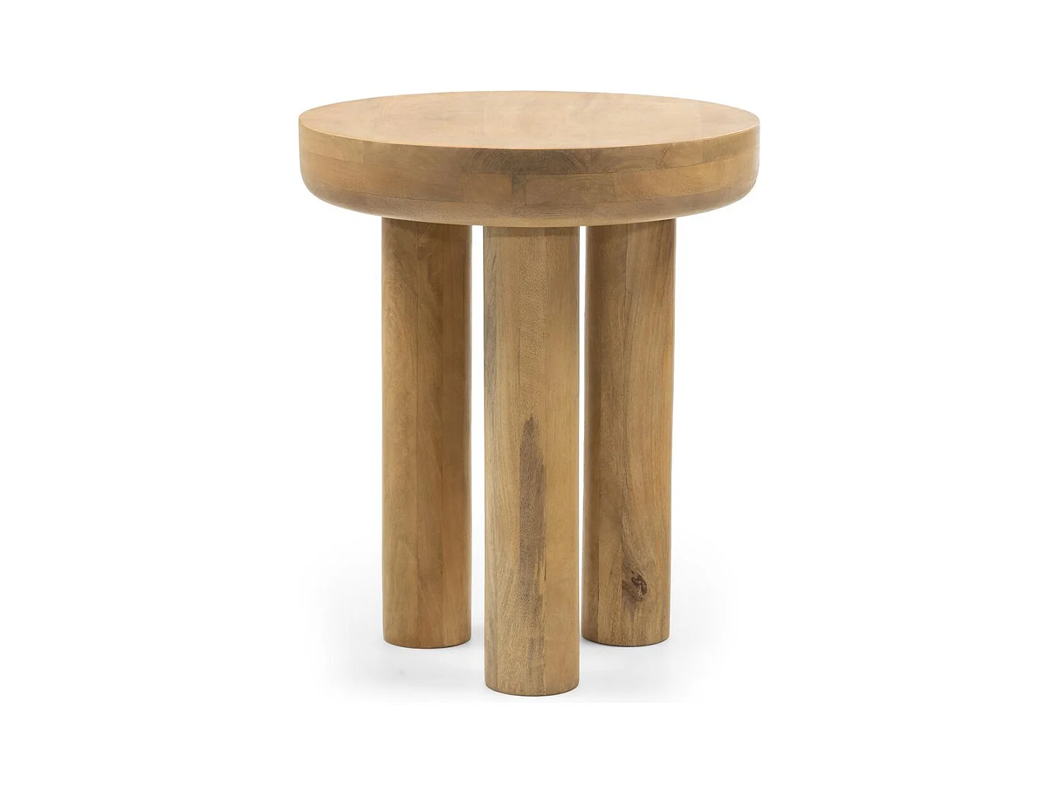 Beistelltisch 50x50x60 cm Naturholz Lungo