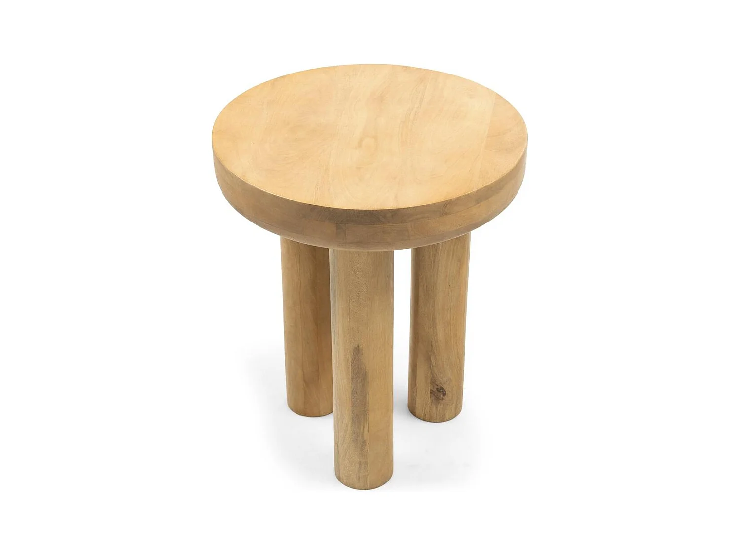 Beistelltisch 50x50x60 cm Naturholz Lungo