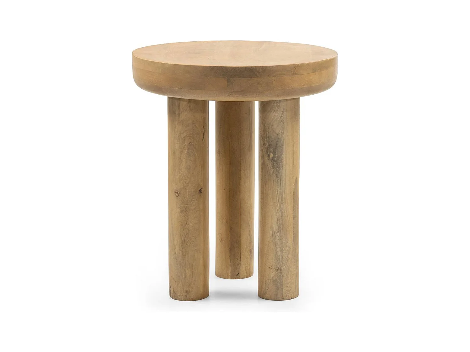 Beistelltisch 50x50x60 cm Naturholz Lungo