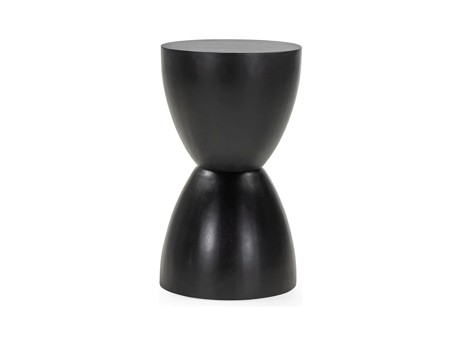 Mesa auxiliar 35x35x60 cm negra HORSA