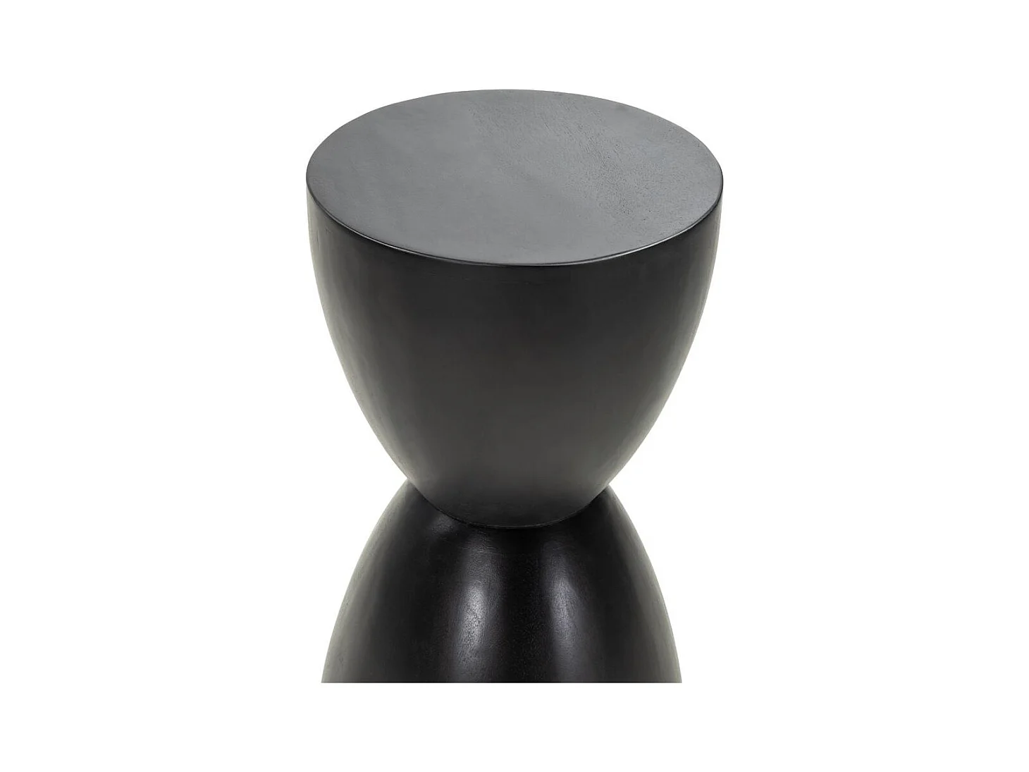 Mesa auxiliar 35x35x60 cm negra HORSA