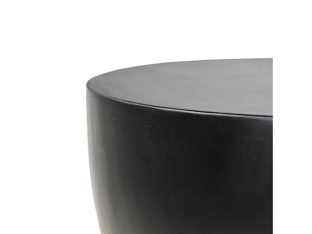 Table d'appoint 35x35x60 cm noir HORSA