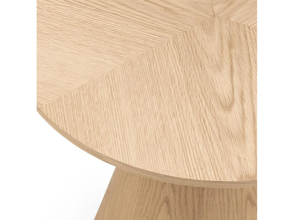 Table d'appoint 60x60x59,5 cm chêne orb