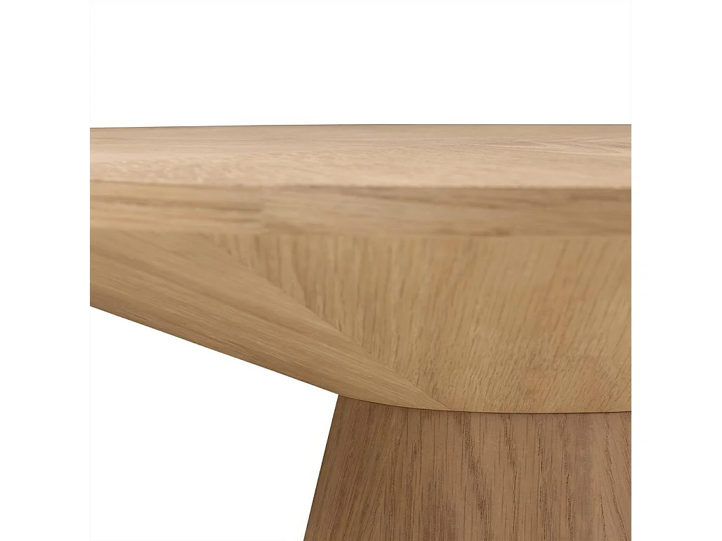 Table d'appoint 60x60x59,5 cm chêne orb