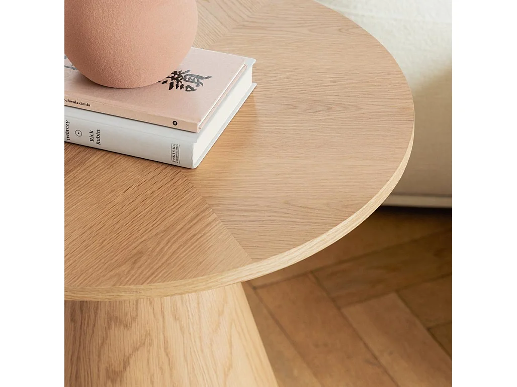 Table d'appoint 60x60x59,5 cm chêne orb