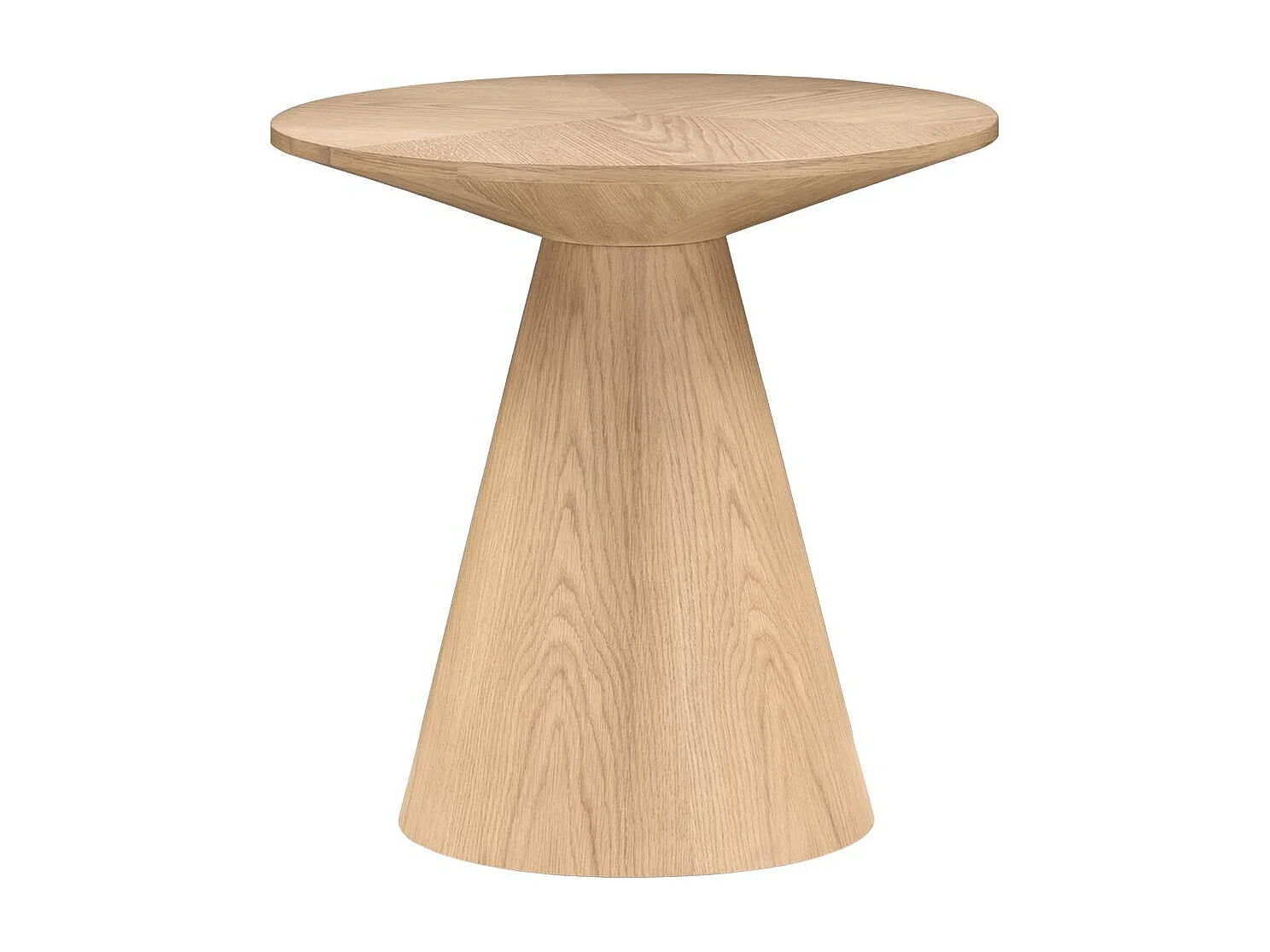 Table d'appoint 60x60x59,5 cm chêne orb
