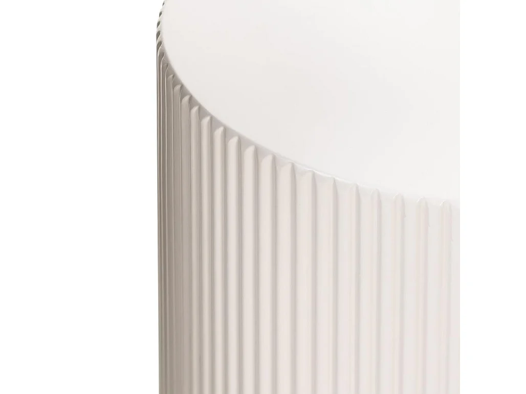 Bijzettafel 35x35x45 cm grijs-beige RYU