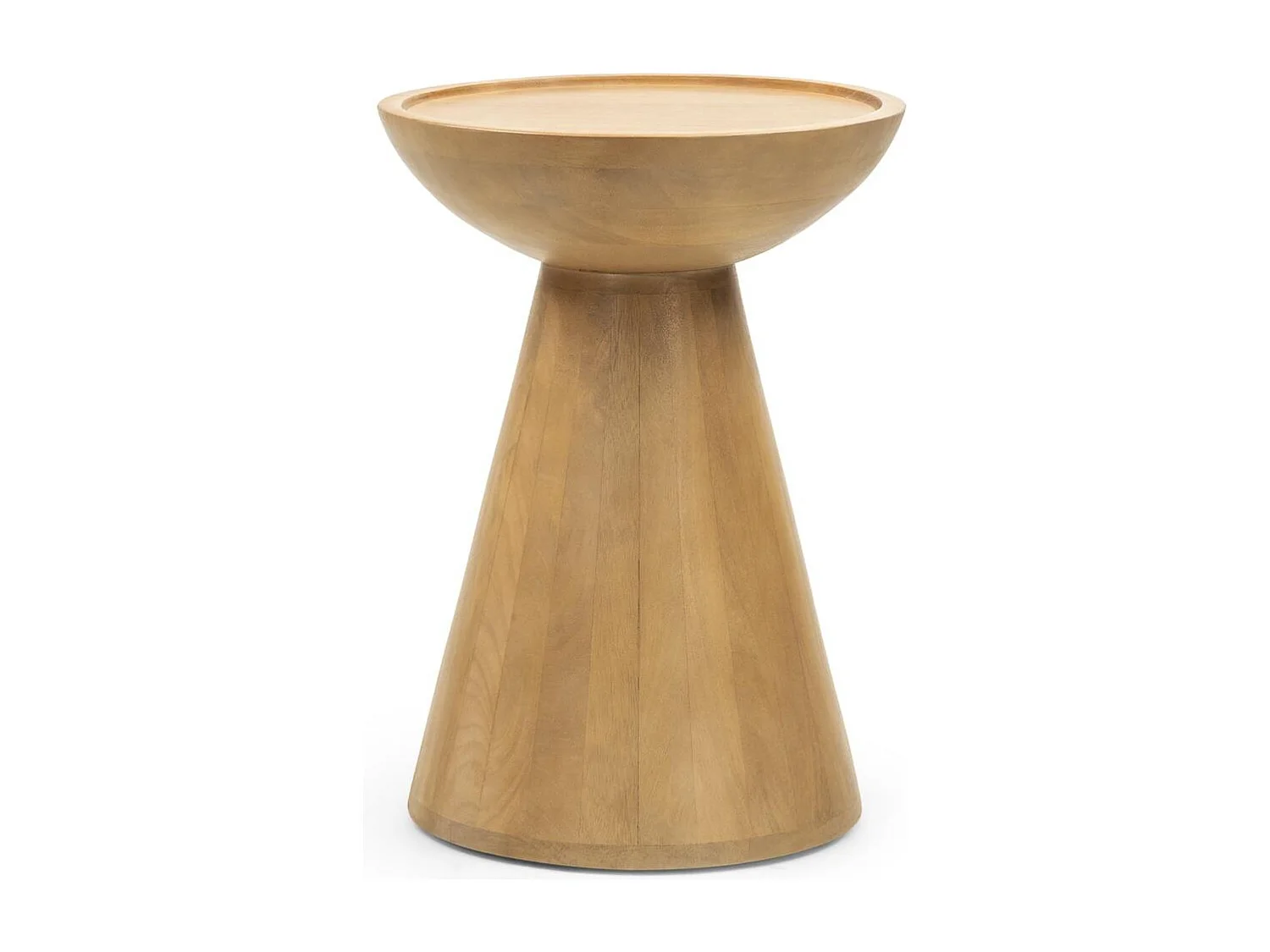 Table d'appoint 40x40x55 cm naturelle TURI