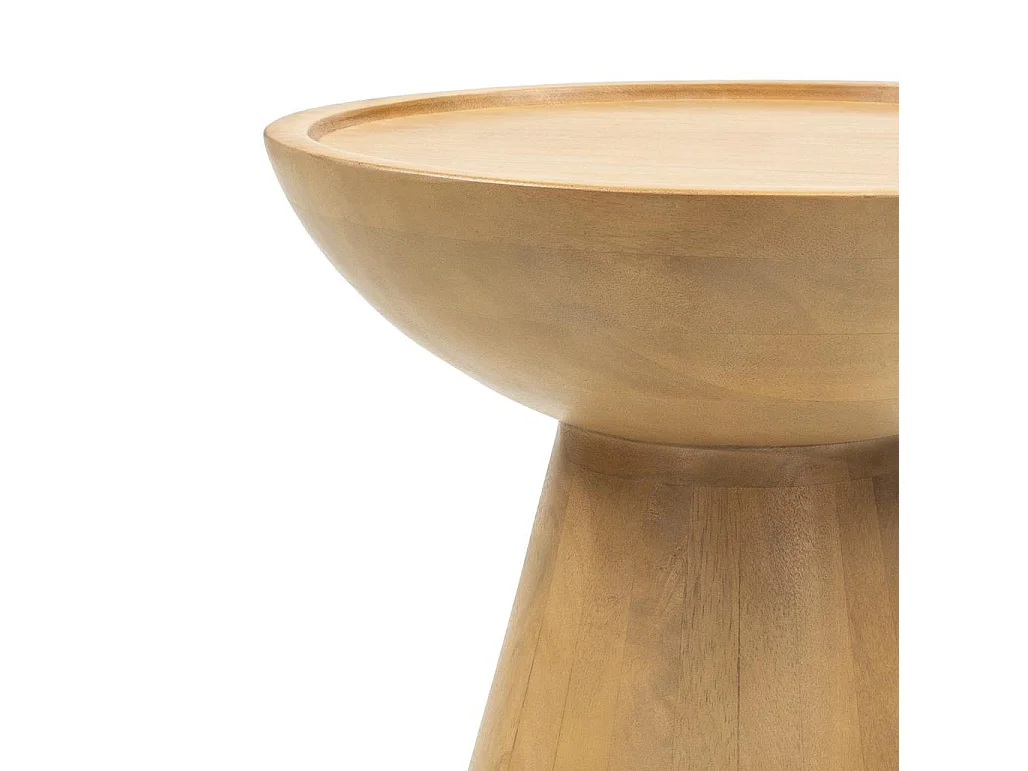 Table d'appoint 40x40x55 cm naturelle TURI