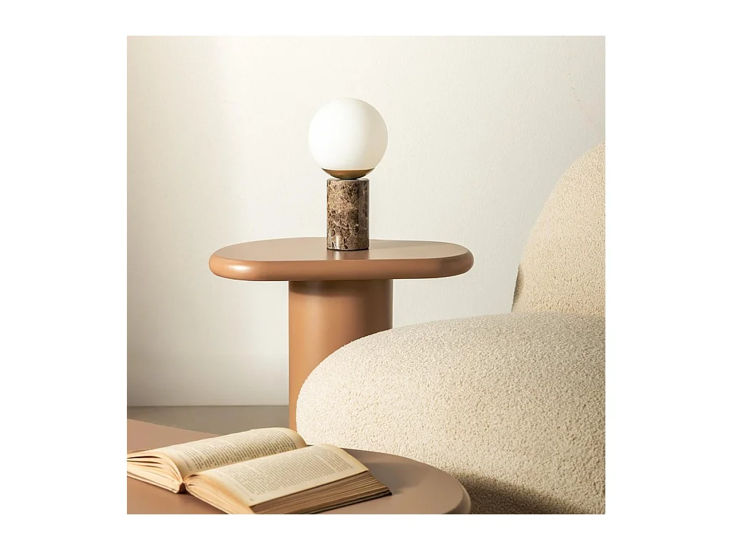 Beistelltisch 50x35x48 cm Hellbraun BIZARRE