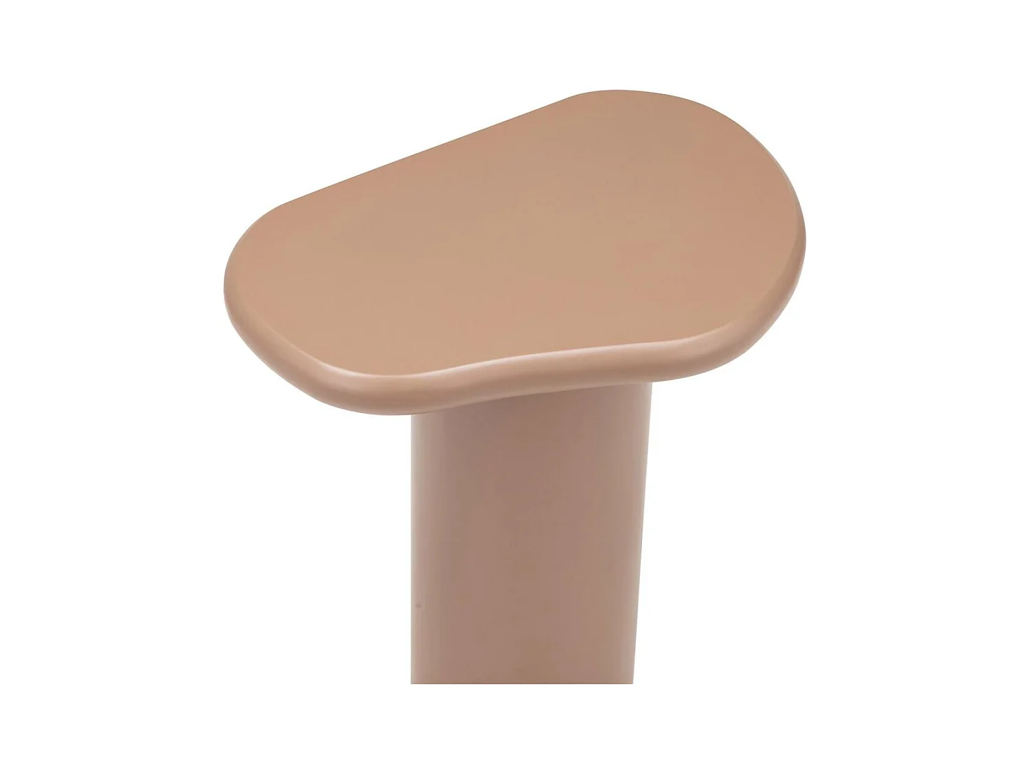 Beistelltisch 50x35x48 cm Hellbraun BIZARRE