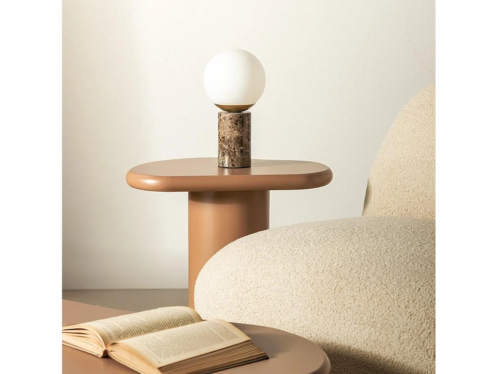 Table d'appoint 50x35x48 cm Marron clair BIZARRE