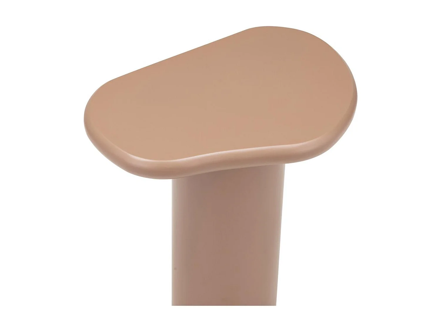 Table d'appoint 50x35x48 cm Marron clair BIZARRE