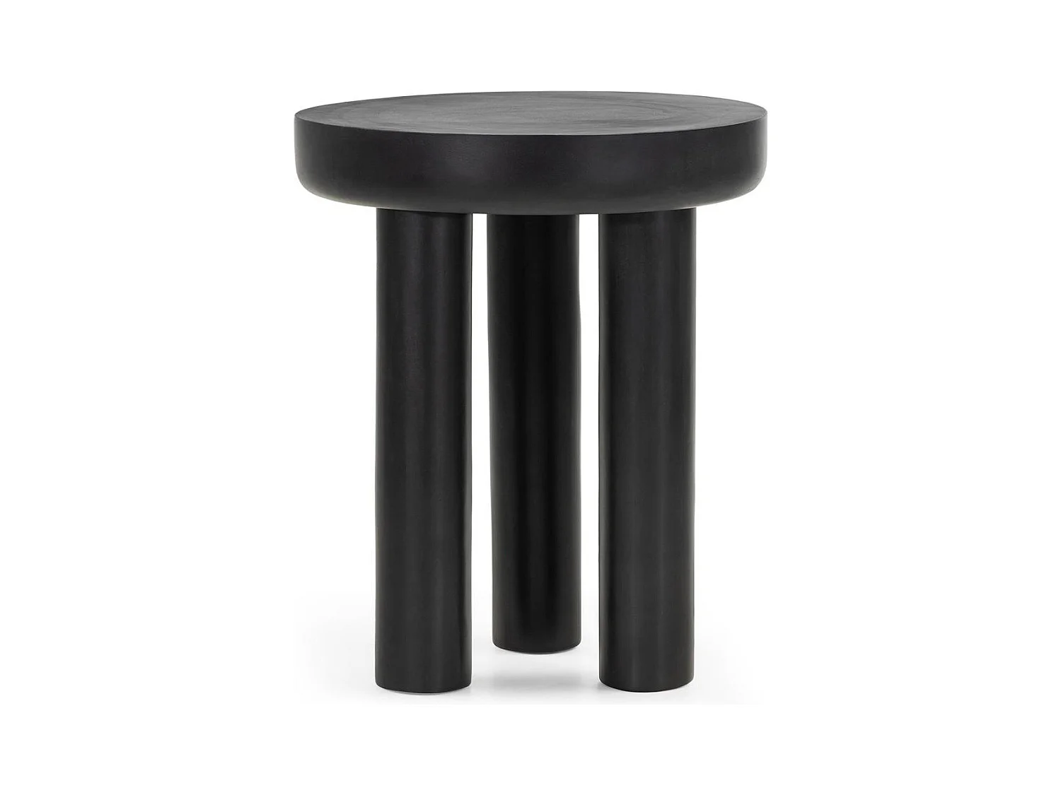 Mesa auxiliar 50x50x60 cm negro lungo