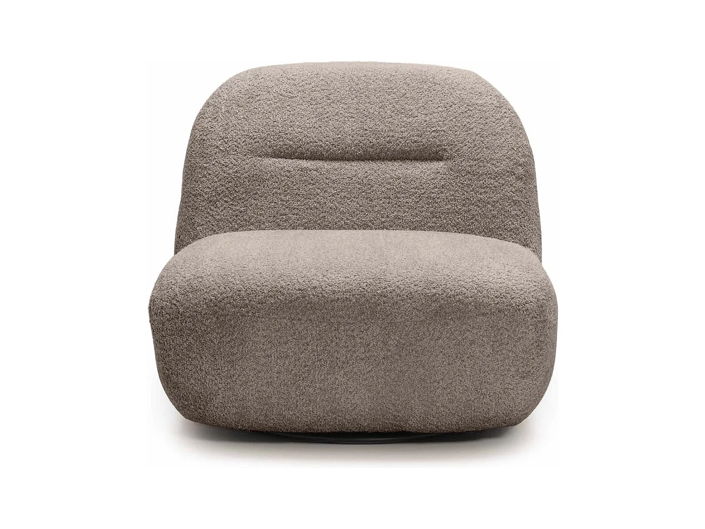 Loungesessel 73x82x83 cm hellgrau Bochic