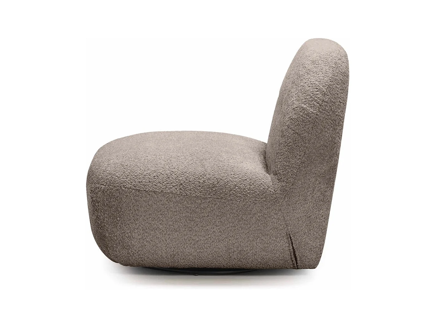 Loungesessel 73x82x83 cm hellgrau Bochic