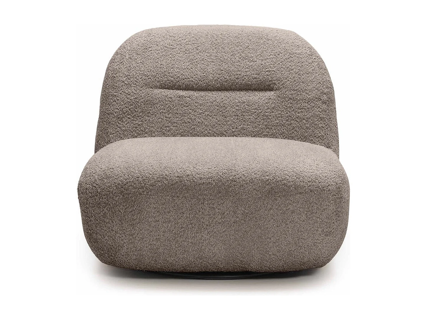 Loungesessel 73x82x83 cm hellgrau Bochic