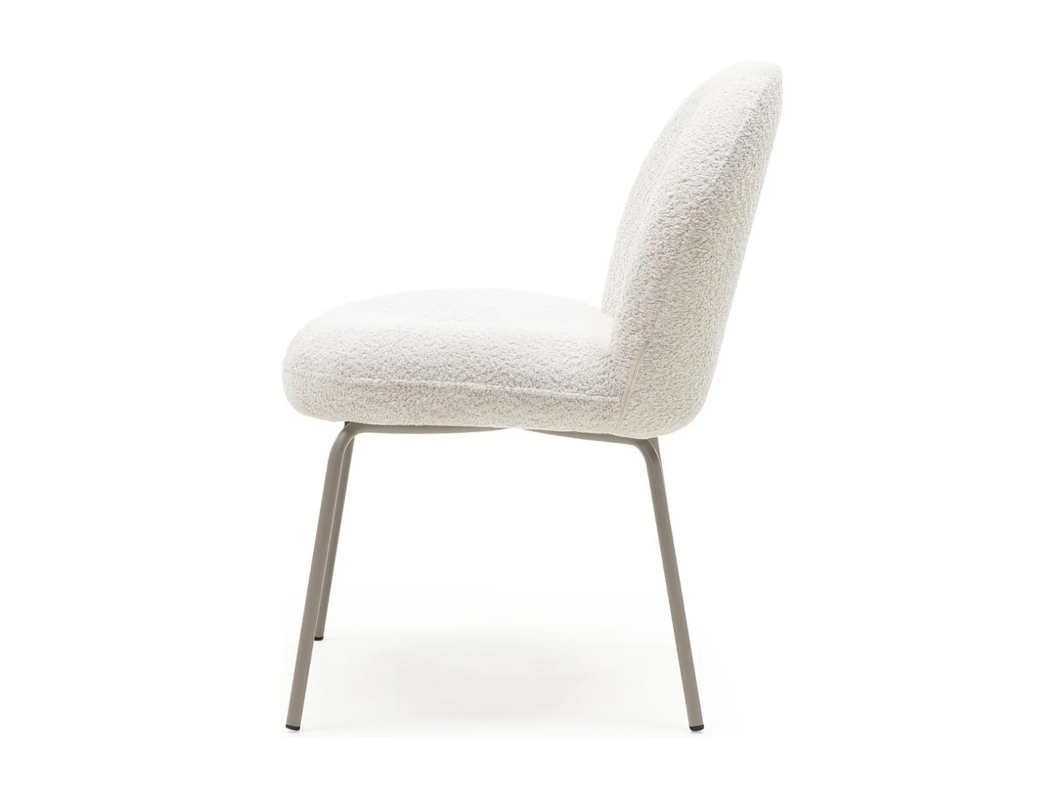 Polsterstuhl 57x67x85 cm Hellbeige Mirando