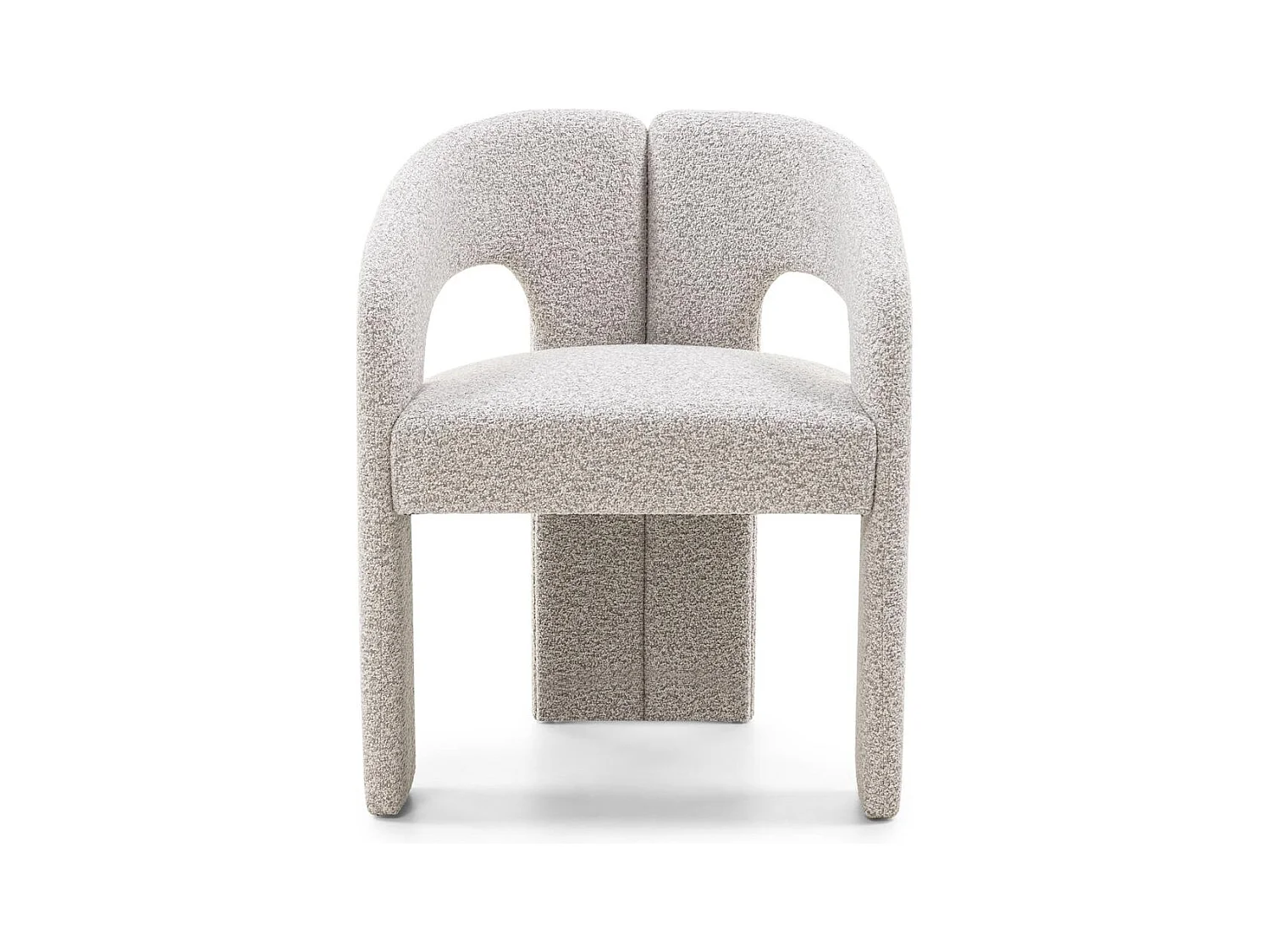 Fauteuil rembourré 62x56x77 cm Gris Joel
