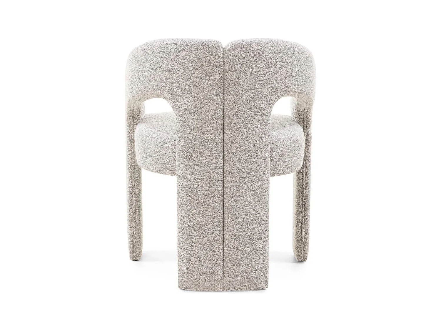 Gestoffeerde stoel 62x56x77 cm Grijs Joel