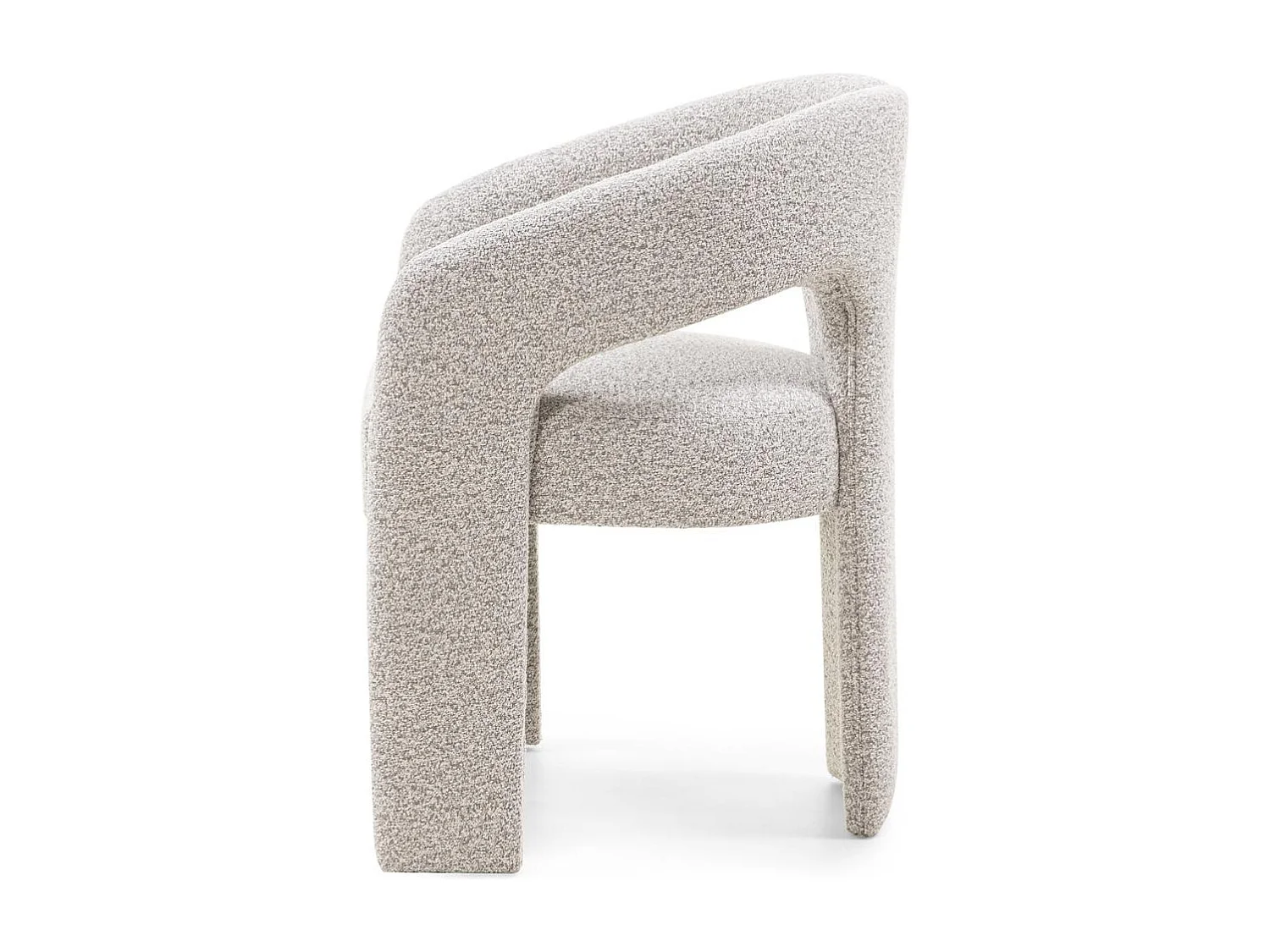 Polsterstuhl 62x56x77 cm Grau Joel