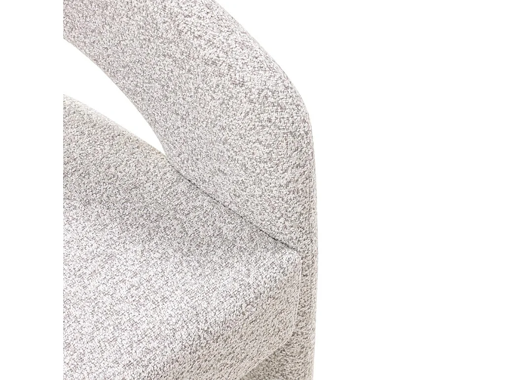 Polsterstuhl 62x56x77 cm Grau Joel