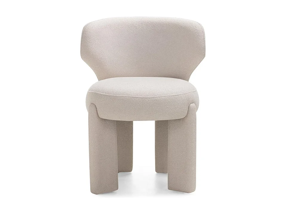 Polsterstuhl 59x57x83 cm creme Selen