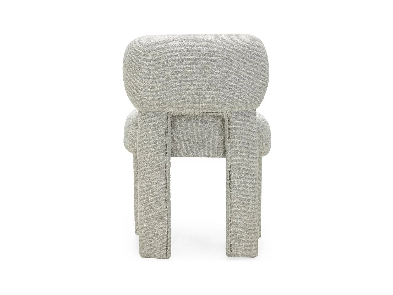 Fauteuil rembourré 60x60x80 cm beige Samma
