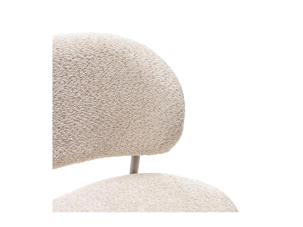 Polsterstuhl 53x59,5x80 cm beige Sukra