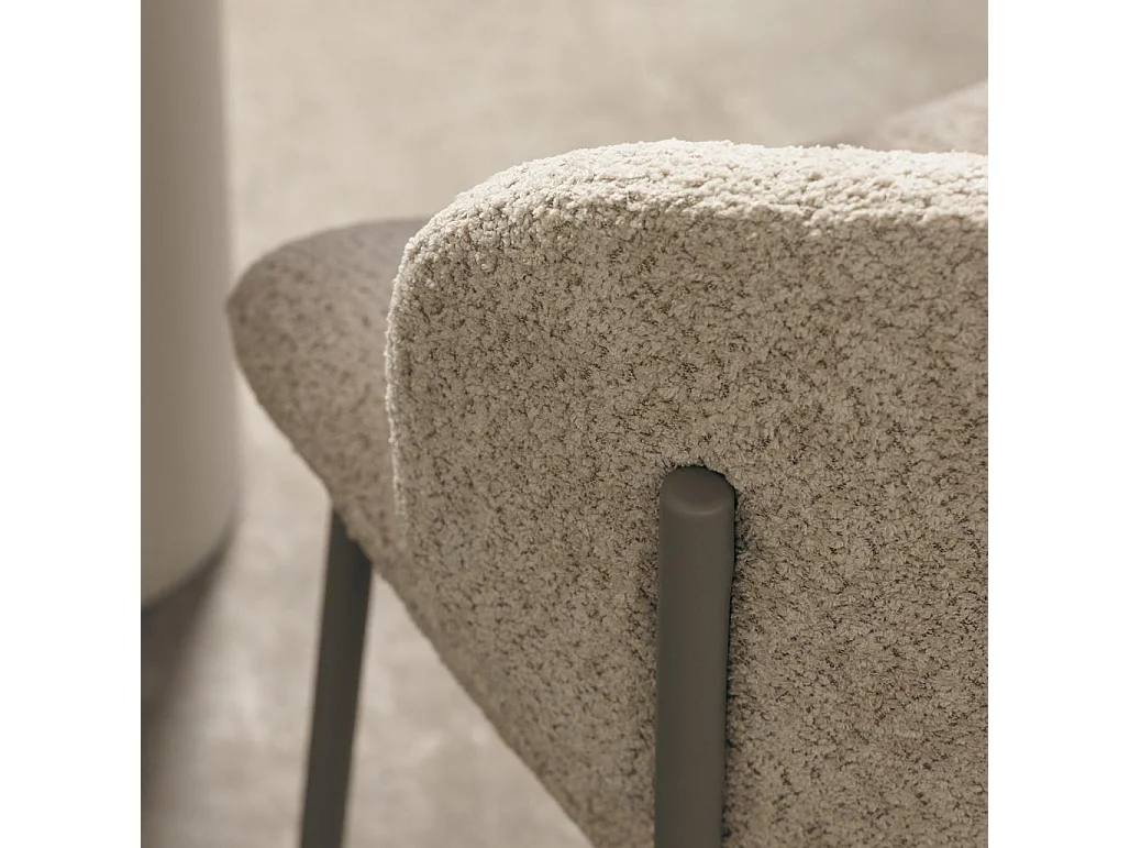 Polsterstuhl 53x59,5x80 cm beige Sukra