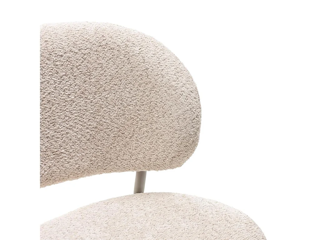 Polsterstuhl 53x59,5x80 cm beige Sukra