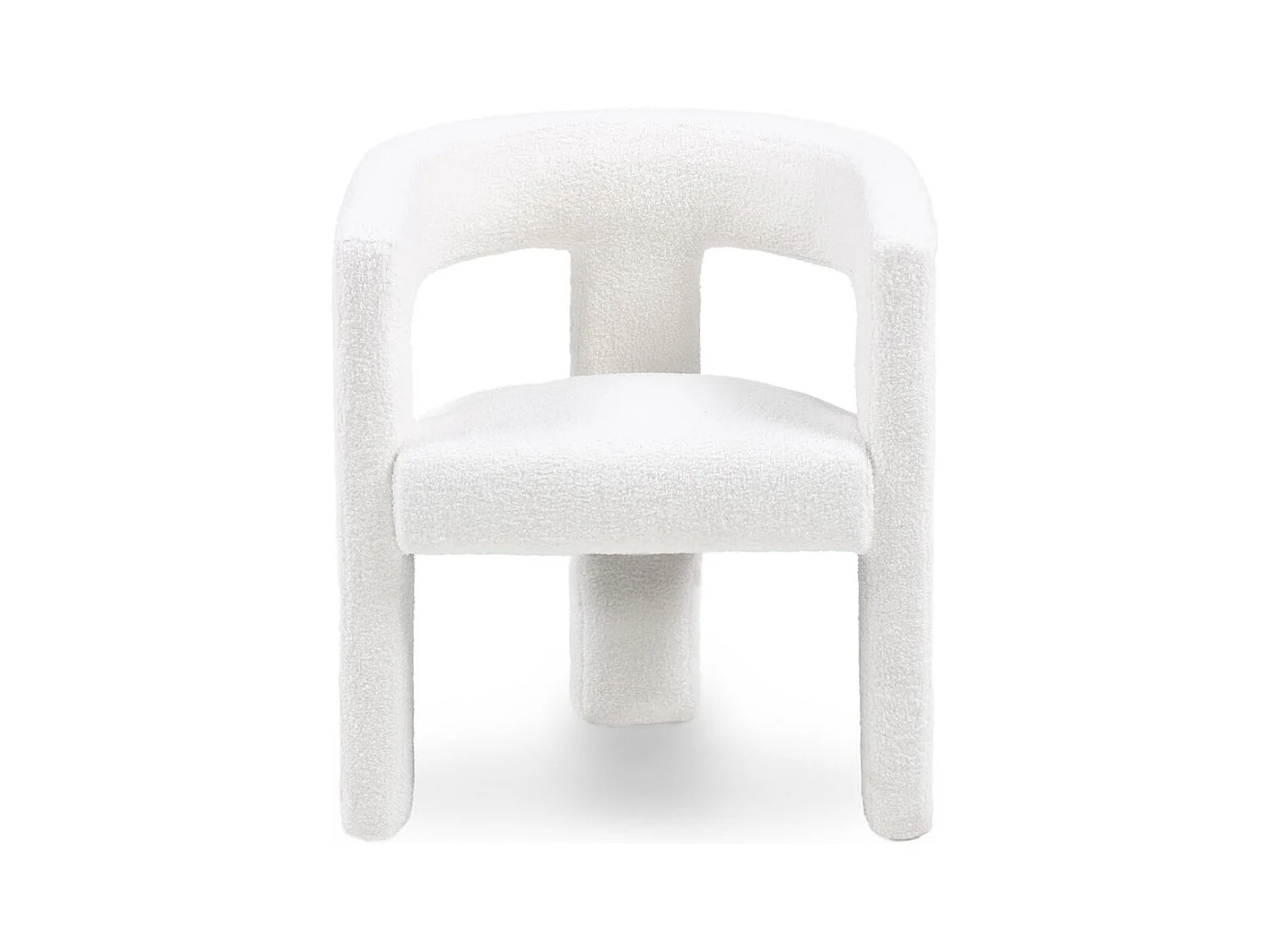 Loungesessel 66x57x76 cm Creme Lauren