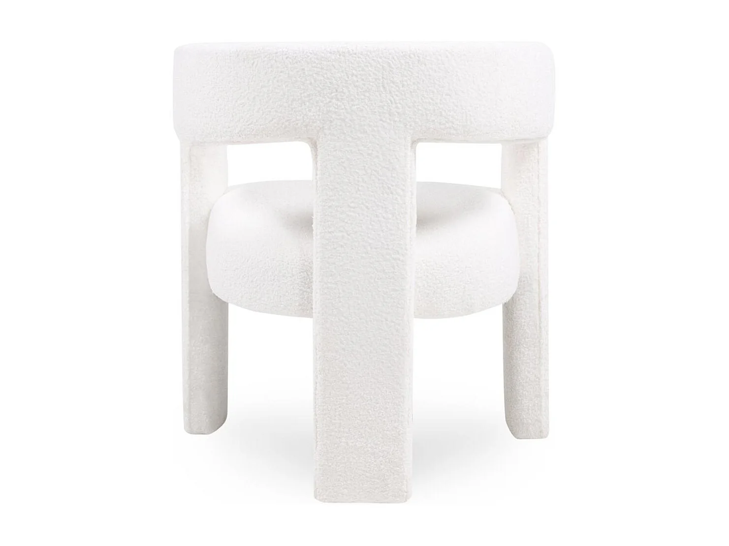 Loungesessel 66x57x76 cm Creme Lauren