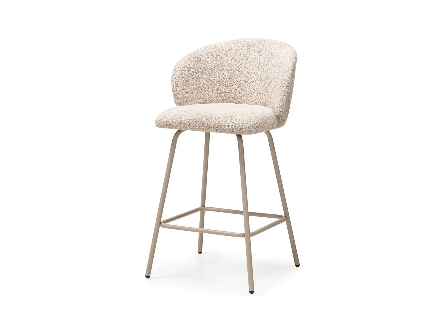 Barhocker 50,5x53,5x88 cm beige LUEUR