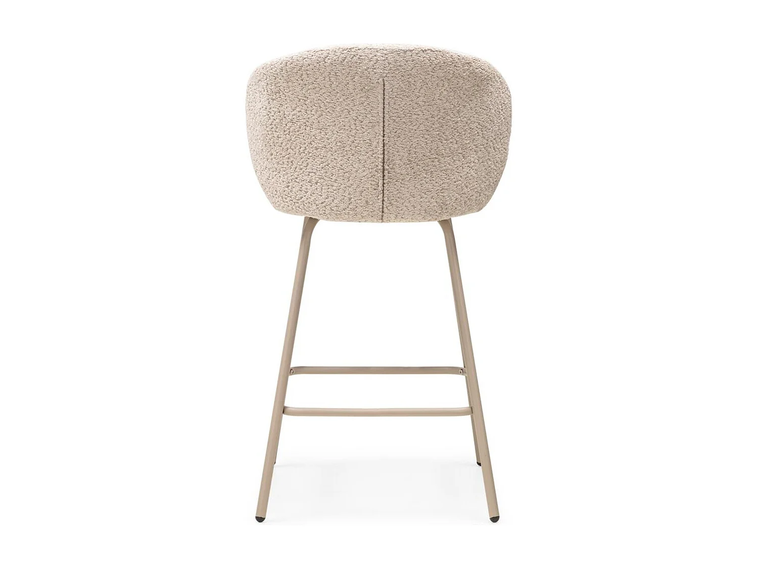 Banco de bar 50,5x53,5x88 cm bege LUEUR