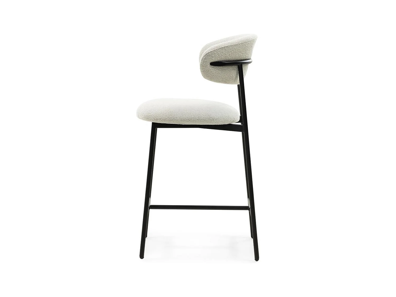 Barhocker 53x51,5x94 cm creme LORO