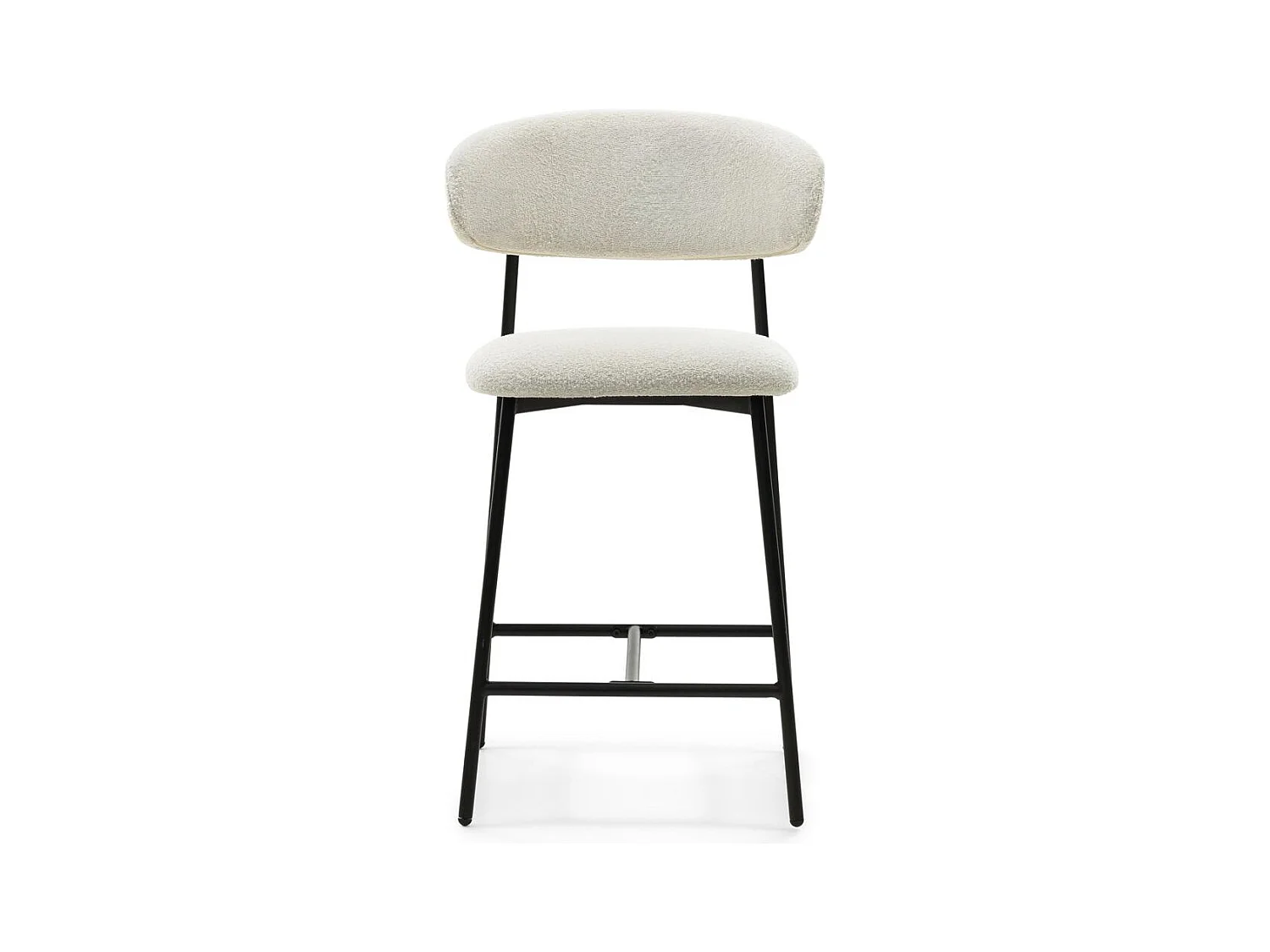 Barhocker 53x51,5x94 cm creme LORO