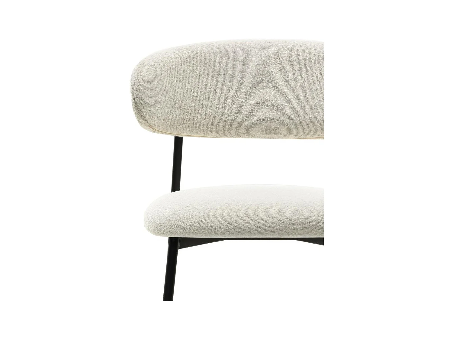 Barhocker 53x51,5x94 cm creme LORO