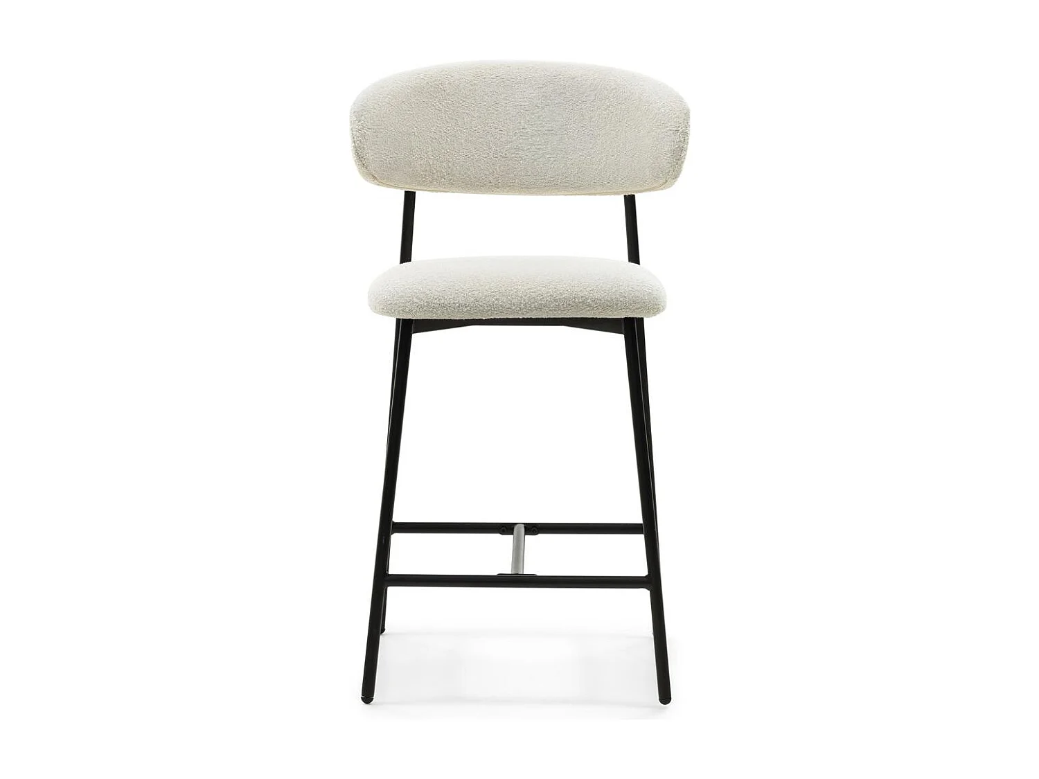 Taburete 53x51.5x94 cm crema LORO