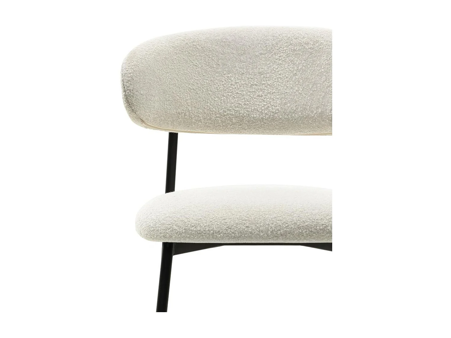 Taburete 53x51.5x94 cm crema LORO