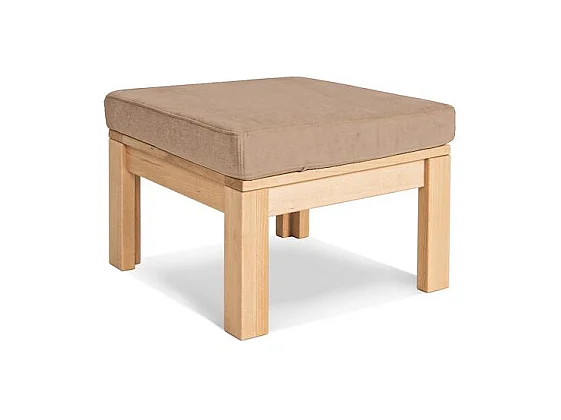 Pouf Table 0,51x0,51x0,38 m beige Mexique