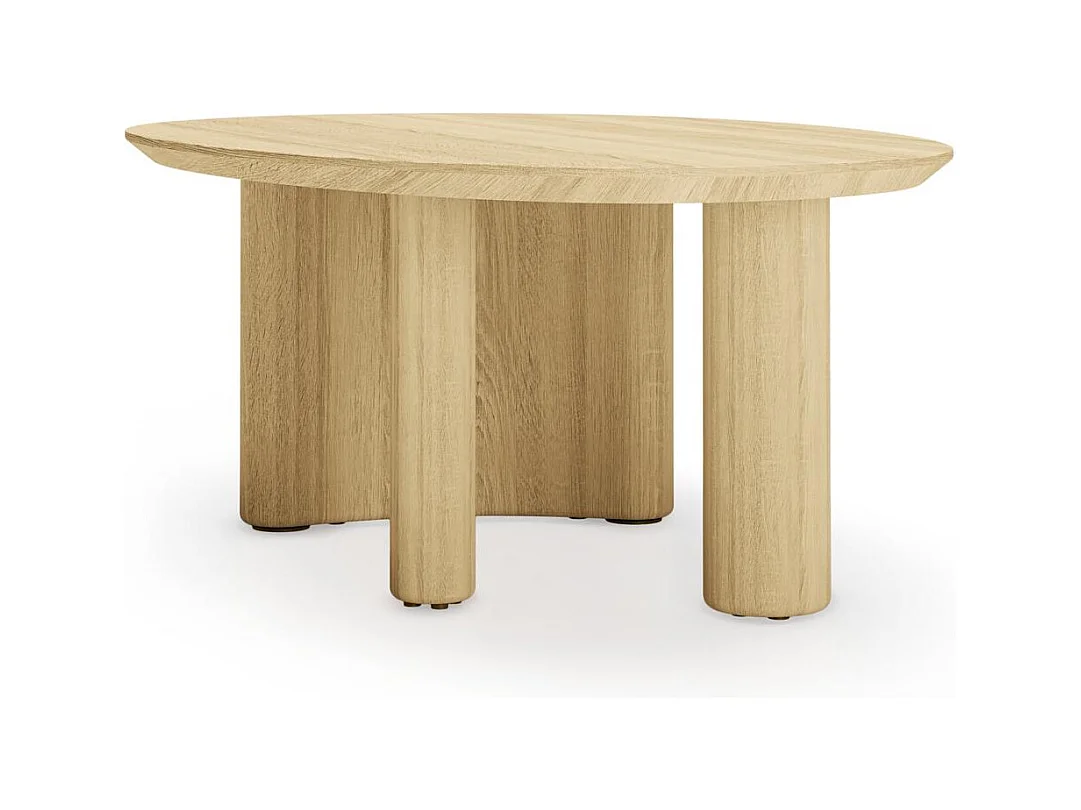 Table basse 110x70x40 cm Chêne Cecile