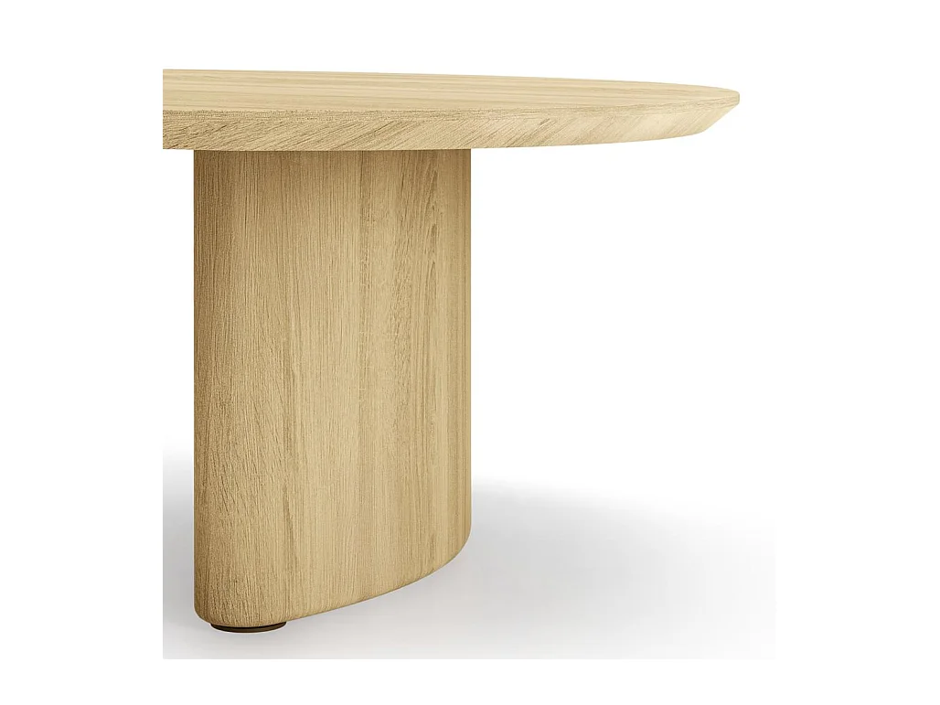 Table basse 110x70x40 cm Chêne Cecile