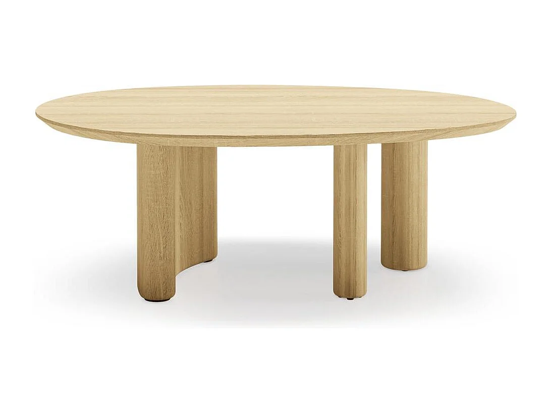 Mesa de Centro 110x70x40 cm Carvalho Cecile